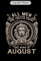 Composition Notebook: Mens August man I took a DNA test and GOD is my father s Journal/Notebook Blank Lined Ruled 6x9 100 Pages 1702189260 Book Cover