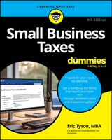 Small Business Taxes For Dummies 1119517842 Book Cover