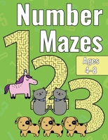 Number Mazes B0DZK4Z429 Book Cover