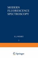 Modern Fluorescence Spectroscopy 1468410946 Book Cover