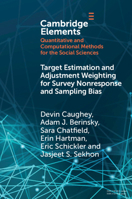 Target Estimation and Adjustment Weighting for Survey Nonresponse and Sampling Bias 1108794157 Book Cover