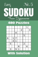 Easy Sudoku Nr.5: 480 puzzles with solution 1695747062 Book Cover