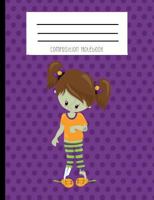 Composition Notebook: Zombie Girl Notebook 172397031X Book Cover