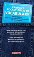 A Pocket Guide to Vocabulary (Barron's Educational Series) 0812043820 Book Cover