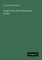 Einige Worte über Wallensteins Schuld 3368501283 Book Cover