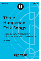 Three Hungarian Folk Songs 0787767379 Book Cover