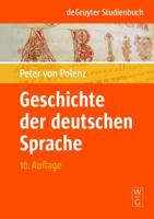 Geschichte Der Deutschen Sprache 311017507X Book Cover
