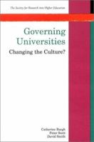 Governing Universities: Changing the Culture? (Society for Research into Higher Education) 0335195385 Book Cover