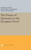 The Poetics of Quotation in the European Novel 0691060940 Book Cover