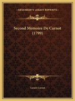 Second Ma(c)Moire de Carnot 1278228012 Book Cover