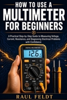 HOW TO USE A MULTIMETER FOR BEGINNERS: A Practical Step-by-Step Guide to Measuring Voltage, Current, Resistance, and Diagnosing Electrical Problems with Confidence B0GZHLVCD1 Book Cover