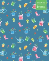 Dot Grid Journal: Notebook Planner with Spring Themed Cover Design 1708015019 Book Cover
