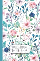 Bullet Journal: Summer Meadow on White Dotted Grid Notebook with 110 Numbered Pages (6x9 inches) 1708007334 Book Cover