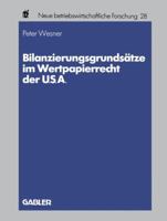 Bilanzierungsgrundsatze Im Wertpapierrecht Der U.S.A. 3663021335 Book Cover