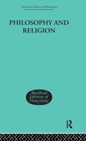 Philosophy and Religion By Axel Hagerstrom, Translated By Robert T. Sandin 0415296250 Book Cover