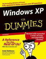 Windows XP for Dummies 0764573268 Book Cover