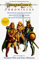 Dragonlance Chronicles: Dragons of Autumn Twilight/Dragons of Winter Night/Dragons of Spring Dawning 0880386525 Book Cover