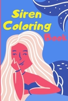 Siren Coloring Book B08P3JTW4X Book Cover