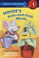 Mouse's Hide-and-Seek Words (Step into Reading) 0375821856 Book Cover