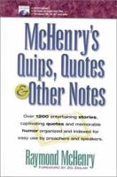 McHenry's Quips, Quotes & Other Notes 1565634624 Book Cover