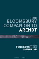 The Bloomsbury Companion to Arendt 1350053295 Book Cover