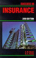 Success in Insurance (Success Studybooks) 0719551749 Book Cover