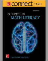 Connect Math Hosted by ALEKS Access Card for Pathways to Math Literacy 1260189317 Book Cover