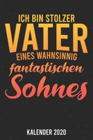 Kalender 2020: Vater A5 Kalender Planer für ein erfolgreiches Jahr - 110 Seiten (German Edition) 1671843703 Book Cover