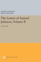 The Letters of Samuel Johnson 1773-1776 Volume 2. 0691601704 Book Cover