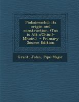 Piobaireachd 1295819503 Book Cover