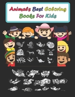 Animals best coloring books for kids: Big Activity Workbook for kids, grils & boys, animals coloring book B08JB1MWGZ Book Cover