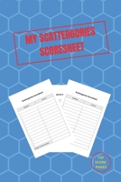 MY Scattergories Score sheet 1654742481 Book Cover