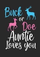Buck or Doe Auntie Loves You: Baby Shower GuestBook ,Welcome New Baby with Gift Log ... Prediction, Advice Wishes, Photo Milestones 1673662552 Book Cover