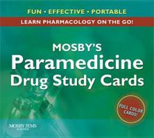 Mosby's Paramedicine Drug Study Cards 0323048196 Book Cover