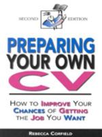 Preparing Your Own CV 0749401958 Book Cover