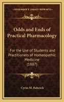 Odds and Ends of Practical Pharmacology. 1437025102 Book Cover