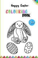 Happy Easter children colouring Book - 84 pages 6x9in B09TDPTBVT Book Cover