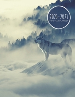 Two Year Planner 2020-2021: Wolves Planner January 1, 2020 to December 31, 2021 Weekly & Monthly Planner + Calendar Views Animal 2 Year Calendar 24 Month Agenda Planner Gift For Wolf Lovers 1672114047 Book Cover