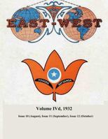 Volume IVD, 1932: A New Look at Old Issues 10, 11, and 12 1721027092 Book Cover