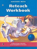 Harcourt School Publishers Math California: Reteach Workbook Gr3 0153204435 Book Cover