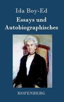 Essays Und Autobiographisches 3843079684 Book Cover