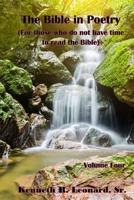 The Bible in Poetry (For those who do not have time to read the Bible) B091CMJ4F3 Book Cover