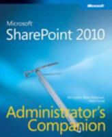 Microsoft® SharePoint® 2010 Administrator's Companion 0735627207 Book Cover