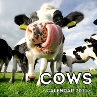 Cows Calendar 2021: 16-Month Calendar, Cute Gift Idea For Cow Lovers Women & Men B093KJ8WBD Book Cover