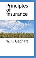Principles of Insurance 1016502419 Book Cover
