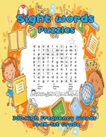 Sight Words Puzzles: 300 High Frequency Words PreK-1st Grade B0875Z2WZF Book Cover