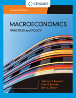 Bundle: Macroeconomics: Principles & Policy, Loose-leaf Version, 14th + MindTap, 1 term Printed Access Card 0357252543 Book Cover