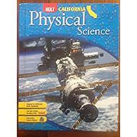 Holt Physical Science California Edition 0030426596 Book Cover