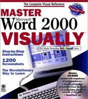 Master Microsoft Word 2000 VISUALLY 0764560468 Book Cover