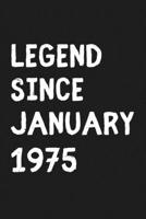 Legend Since January 1960 - Notebook Journal Birthday Gift: Lined Notebook / Journal Gift, 120 Pages, 6x9, Soft Cover, Matte Finish, LegendBirthday Gifts 1660876214 Book Cover